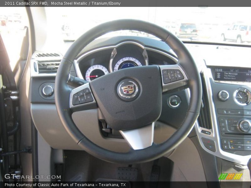 Mocha Steel Metallic / Titanium/Ebony 2011 Cadillac SRX FWD