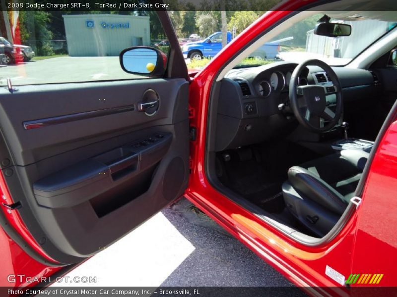TorRed / Dark Slate Gray 2008 Dodge Charger SRT-8