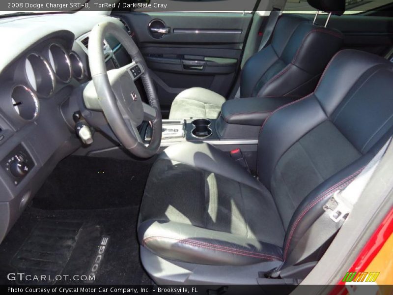 TorRed / Dark Slate Gray 2008 Dodge Charger SRT-8