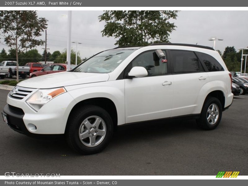 Pearl White / Grey 2007 Suzuki XL7 AWD