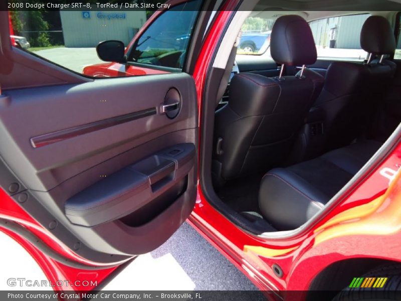 TorRed / Dark Slate Gray 2008 Dodge Charger SRT-8