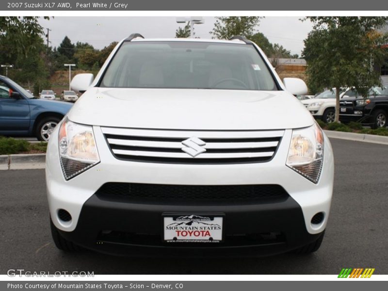 Pearl White / Grey 2007 Suzuki XL7 AWD