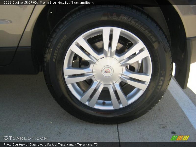 Mocha Steel Metallic / Titanium/Ebony 2011 Cadillac SRX FWD