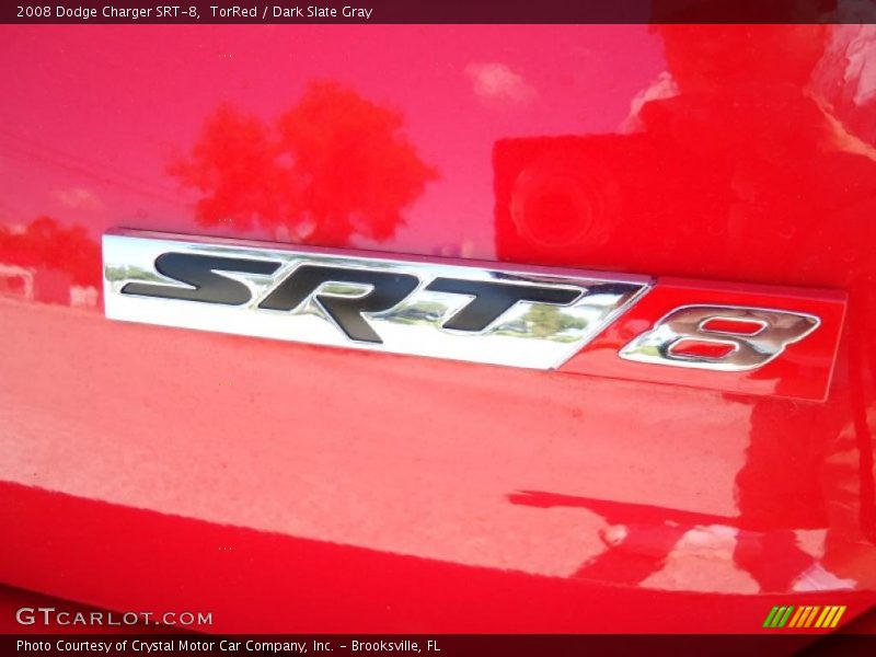 TorRed / Dark Slate Gray 2008 Dodge Charger SRT-8