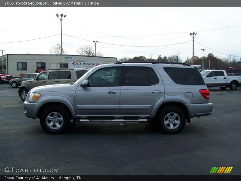Silver Sky Metallic / Taupe 2005 Toyota Sequoia SR5
