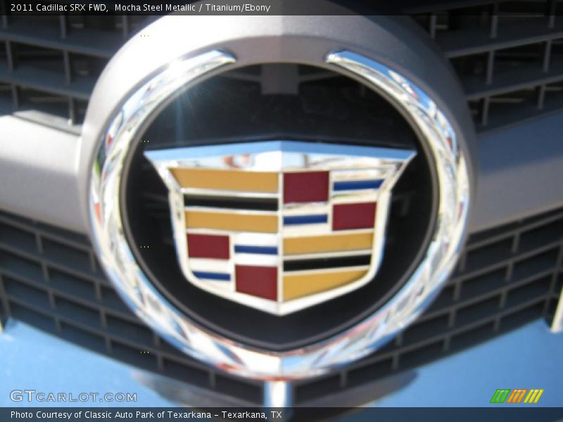 Mocha Steel Metallic / Titanium/Ebony 2011 Cadillac SRX FWD