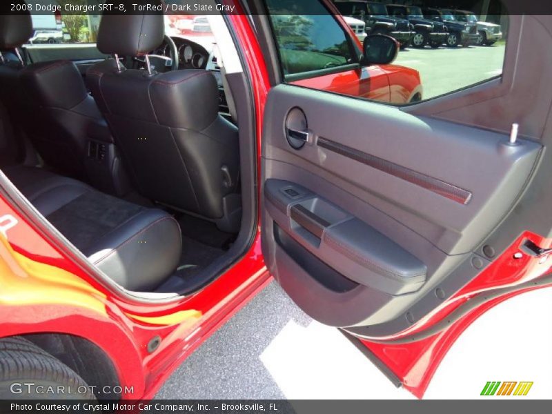 TorRed / Dark Slate Gray 2008 Dodge Charger SRT-8