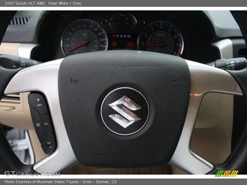 Pearl White / Grey 2007 Suzuki XL7 AWD