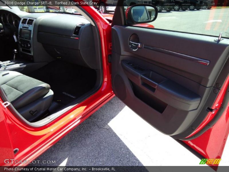 TorRed / Dark Slate Gray 2008 Dodge Charger SRT-8