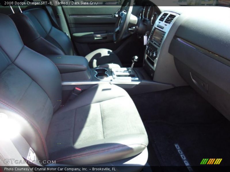 TorRed / Dark Slate Gray 2008 Dodge Charger SRT-8