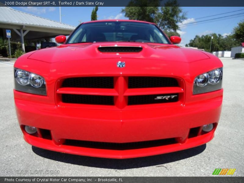 TorRed / Dark Slate Gray 2008 Dodge Charger SRT-8