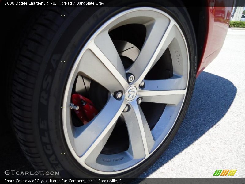 TorRed / Dark Slate Gray 2008 Dodge Charger SRT-8