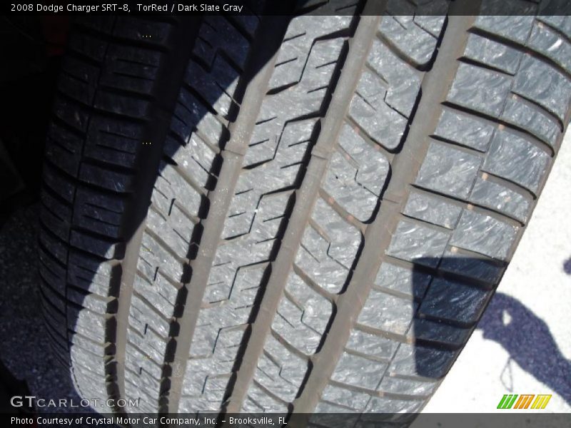 TorRed / Dark Slate Gray 2008 Dodge Charger SRT-8