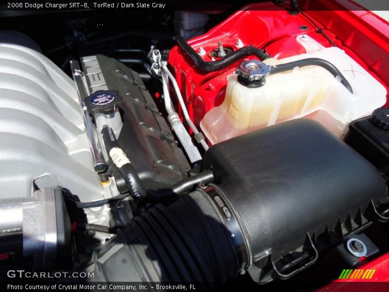 TorRed / Dark Slate Gray 2008 Dodge Charger SRT-8