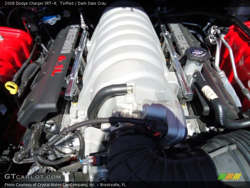 TorRed / Dark Slate Gray 2008 Dodge Charger SRT-8