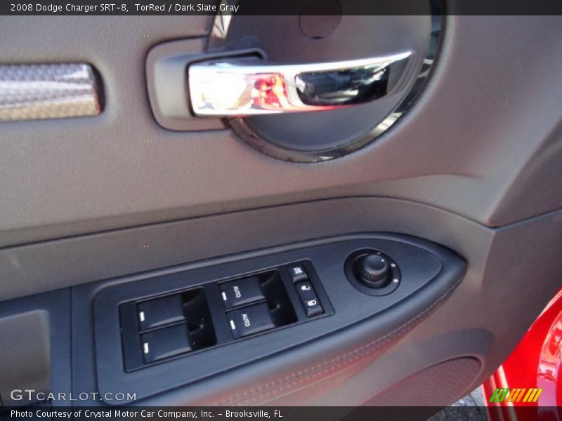 TorRed / Dark Slate Gray 2008 Dodge Charger SRT-8