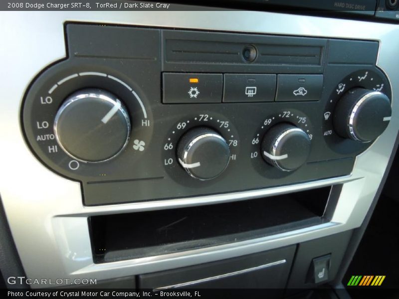 TorRed / Dark Slate Gray 2008 Dodge Charger SRT-8
