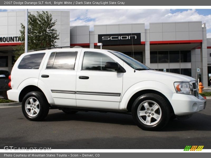 Bright White / Dark Slate Gray/Light Slate Gray 2007 Dodge Durango SLT 4x4