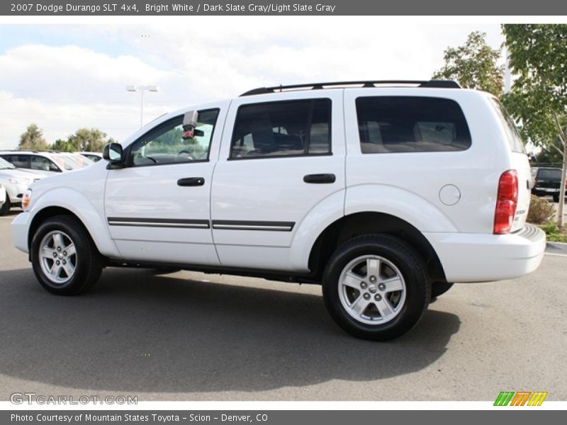 Bright White / Dark Slate Gray/Light Slate Gray 2007 Dodge Durango SLT 4x4
