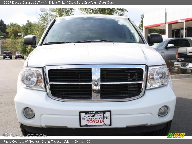 Bright White / Dark Slate Gray/Light Slate Gray 2007 Dodge Durango SLT 4x4