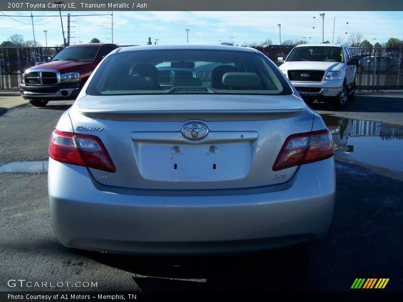 Titanium Metallic / Ash 2007 Toyota Camry LE