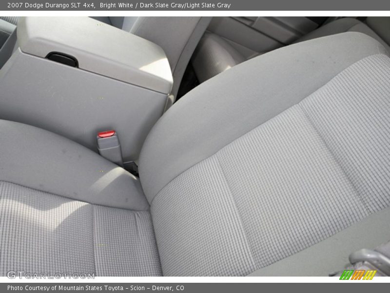 Bright White / Dark Slate Gray/Light Slate Gray 2007 Dodge Durango SLT 4x4