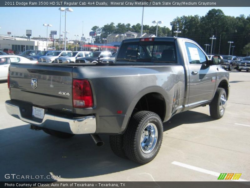 Mineral Gray Metallic / Dark Slate Gray/Medium Graystone 2011 Dodge Ram 3500 HD SLT Regular Cab 4x4 Dually