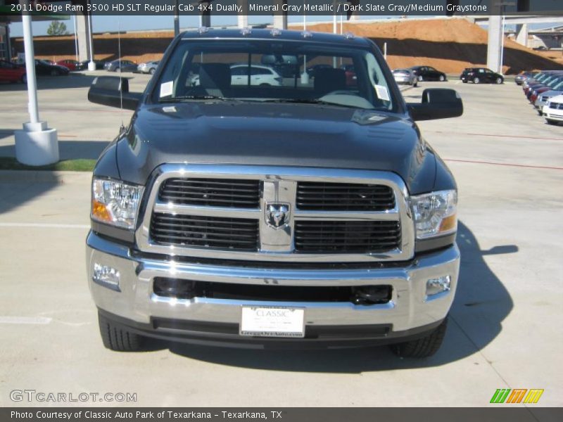 Mineral Gray Metallic / Dark Slate Gray/Medium Graystone 2011 Dodge Ram 3500 HD SLT Regular Cab 4x4 Dually