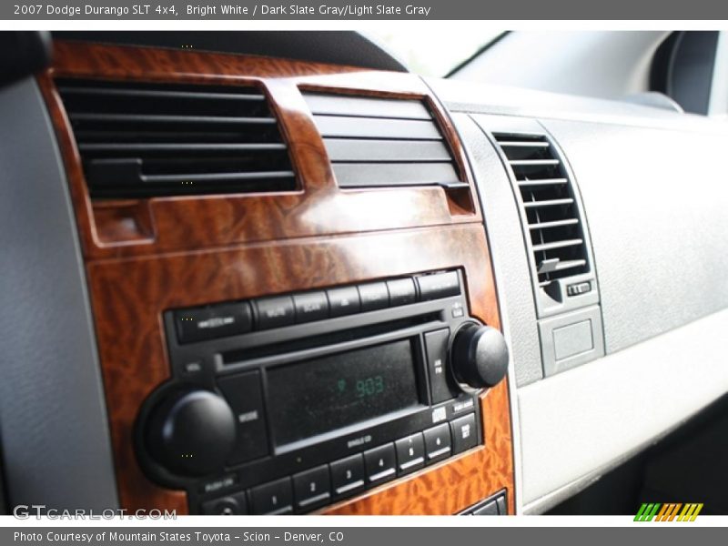 Bright White / Dark Slate Gray/Light Slate Gray 2007 Dodge Durango SLT 4x4