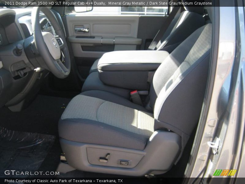 Mineral Gray Metallic / Dark Slate Gray/Medium Graystone 2011 Dodge Ram 3500 HD SLT Regular Cab 4x4 Dually