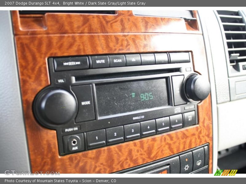 Bright White / Dark Slate Gray/Light Slate Gray 2007 Dodge Durango SLT 4x4