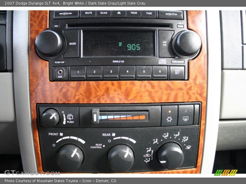 Bright White / Dark Slate Gray/Light Slate Gray 2007 Dodge Durango SLT 4x4