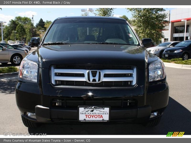 Formal Black / Gray 2007 Honda Pilot EX 4WD