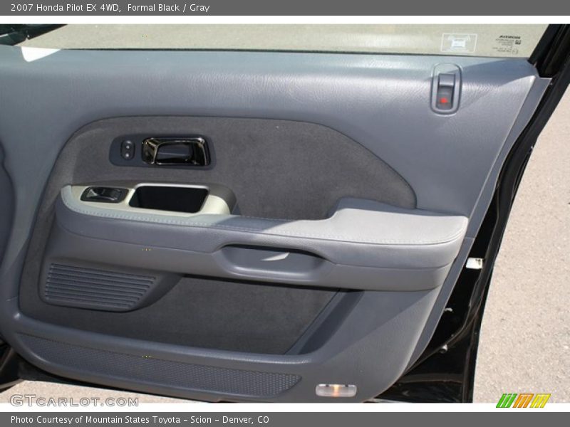 Formal Black / Gray 2007 Honda Pilot EX 4WD