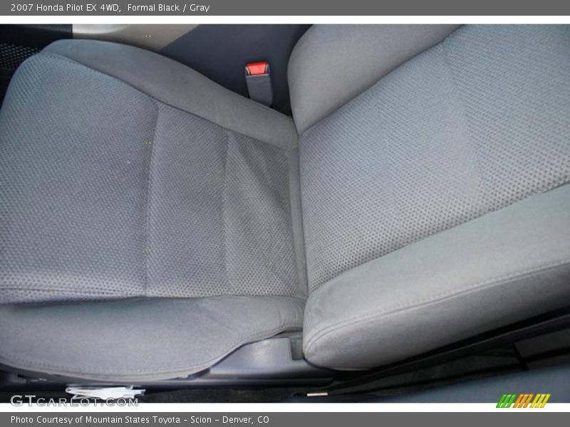 Formal Black / Gray 2007 Honda Pilot EX 4WD