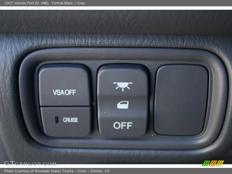 Formal Black / Gray 2007 Honda Pilot EX 4WD