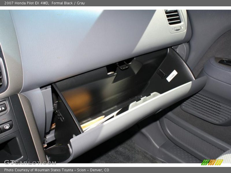 Formal Black / Gray 2007 Honda Pilot EX 4WD