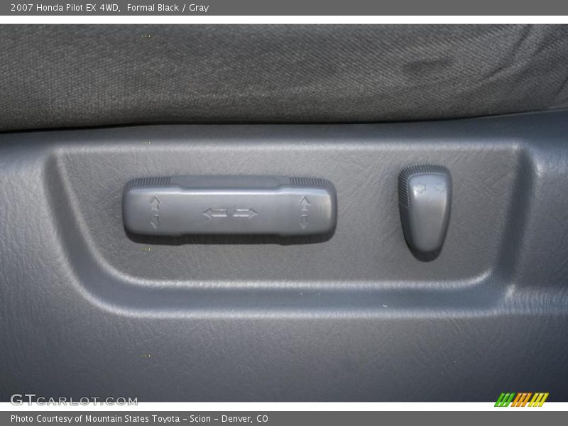 Formal Black / Gray 2007 Honda Pilot EX 4WD