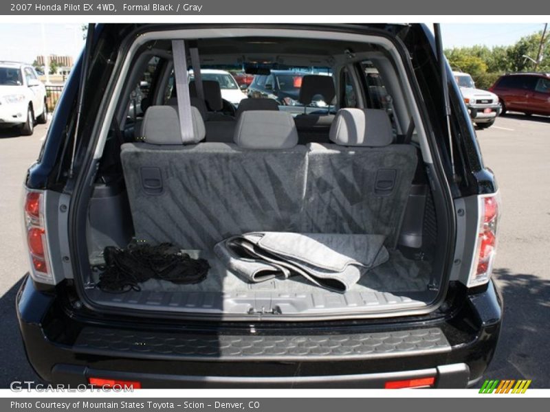 Formal Black / Gray 2007 Honda Pilot EX 4WD