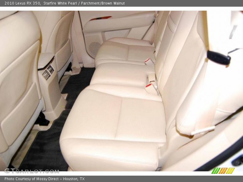 Starfire White Pearl / Parchment/Brown Walnut 2010 Lexus RX 350
