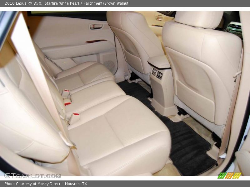 Starfire White Pearl / Parchment/Brown Walnut 2010 Lexus RX 350
