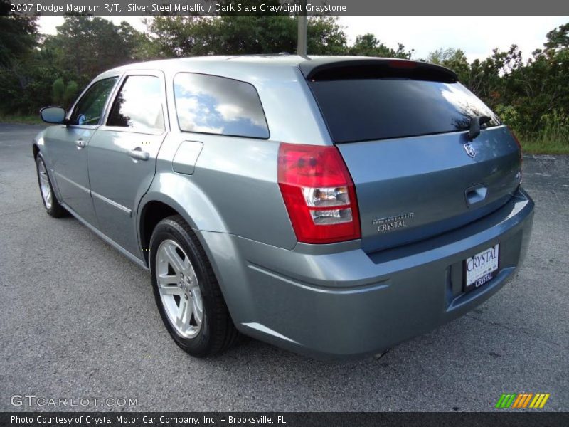 Silver Steel Metallic / Dark Slate Gray/Light Graystone 2007 Dodge Magnum R/T