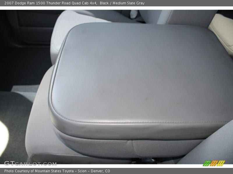 Black / Medium Slate Gray 2007 Dodge Ram 1500 Thunder Road Quad Cab 4x4