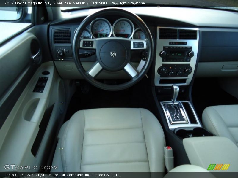 Silver Steel Metallic / Dark Slate Gray/Light Graystone 2007 Dodge Magnum R/T