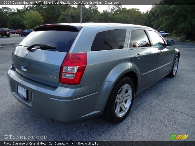 Silver Steel Metallic / Dark Slate Gray/Light Graystone 2007 Dodge Magnum R/T