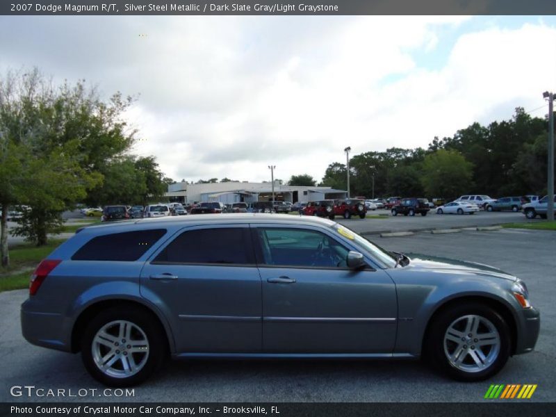 Silver Steel Metallic / Dark Slate Gray/Light Graystone 2007 Dodge Magnum R/T