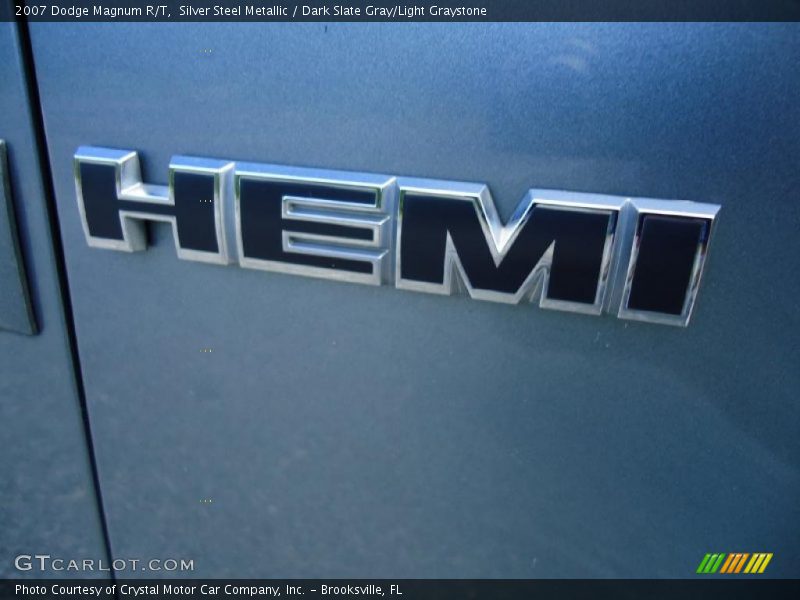 Silver Steel Metallic / Dark Slate Gray/Light Graystone 2007 Dodge Magnum R/T