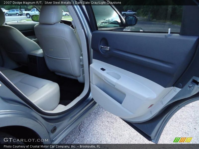 Silver Steel Metallic / Dark Slate Gray/Light Graystone 2007 Dodge Magnum R/T