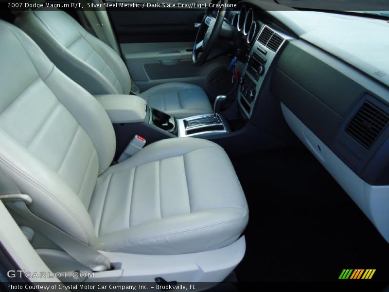 Silver Steel Metallic / Dark Slate Gray/Light Graystone 2007 Dodge Magnum R/T