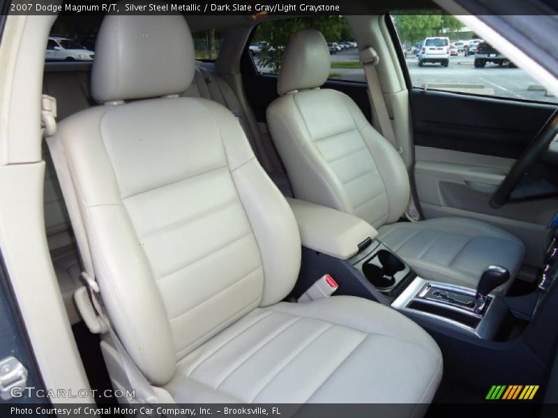 Silver Steel Metallic / Dark Slate Gray/Light Graystone 2007 Dodge Magnum R/T